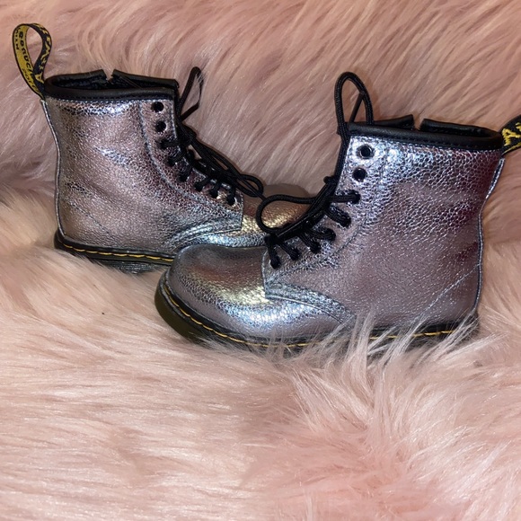 Dr. Martens Other - Brand New Pewter Dr Martens kids 10